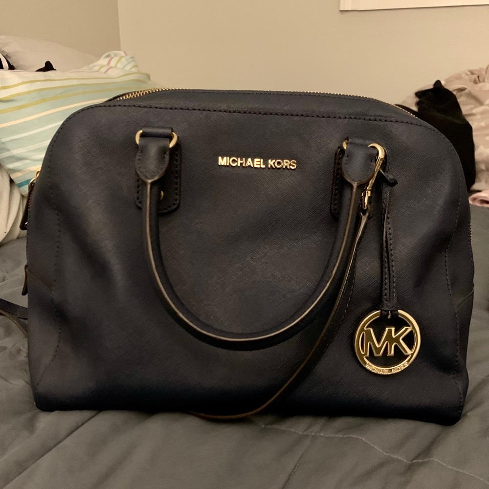 Michael Kors satchel with shoulder strap